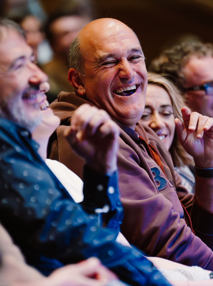 risas en Komedia Fest Eibar 2025